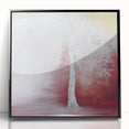 Framed acrylic artwork displaying vibrant abstract florals in a sleek black frame, perfect for modern home decor. Ideal for adding color and elegance to any room.