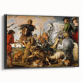 Baroque Hunting Scene Wall Art – Dramatic Masterpiece of Action