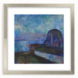 Expressionist Art - Starry Night by Edvard Munch (1893)