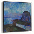 Expressionist Art - Starry Night by Edvard Munch (1893)