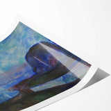 Expressionist Art - Starry Night by Edvard Munch (1893)