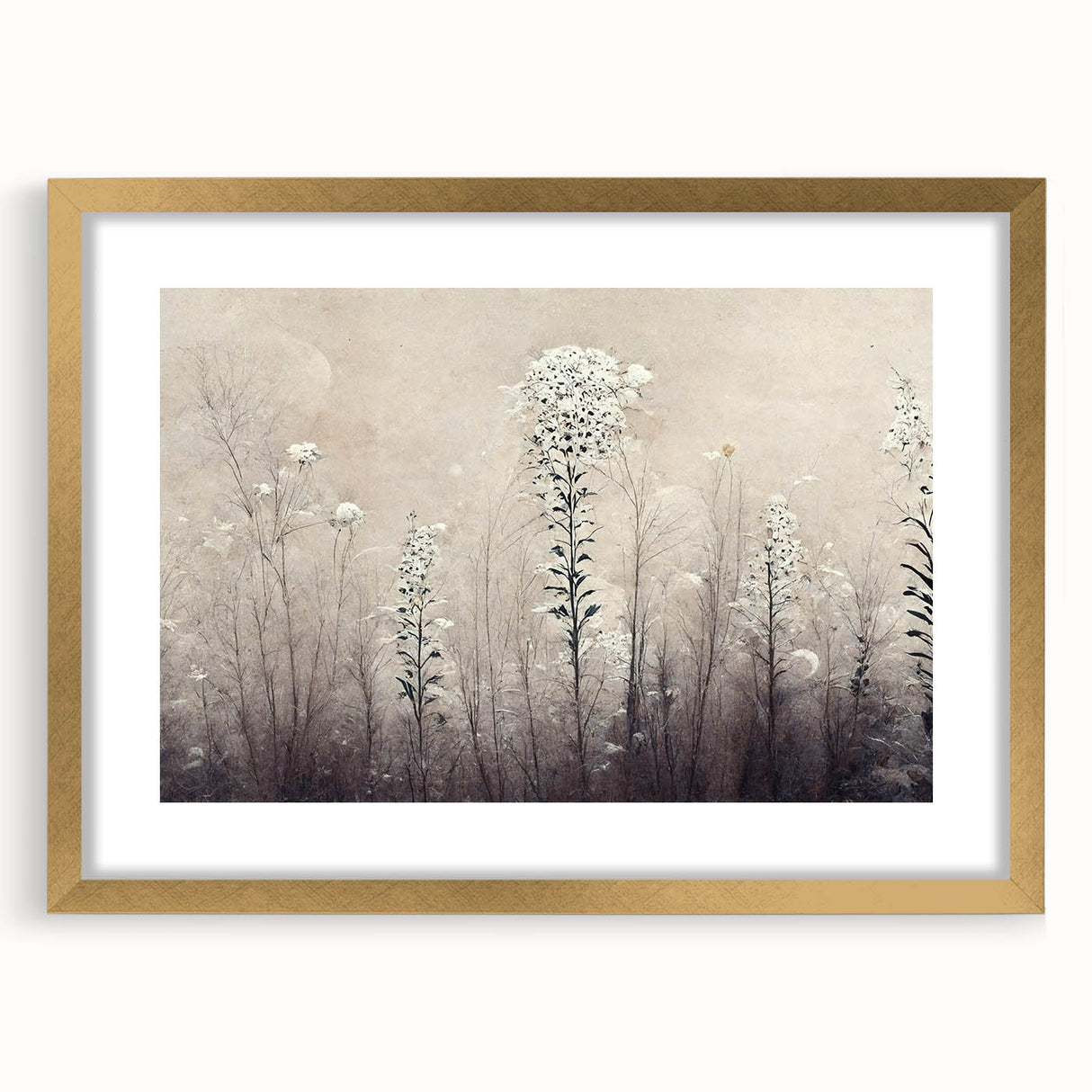 Elegant Botanical Wall Art – Large Canvas & Framed Print