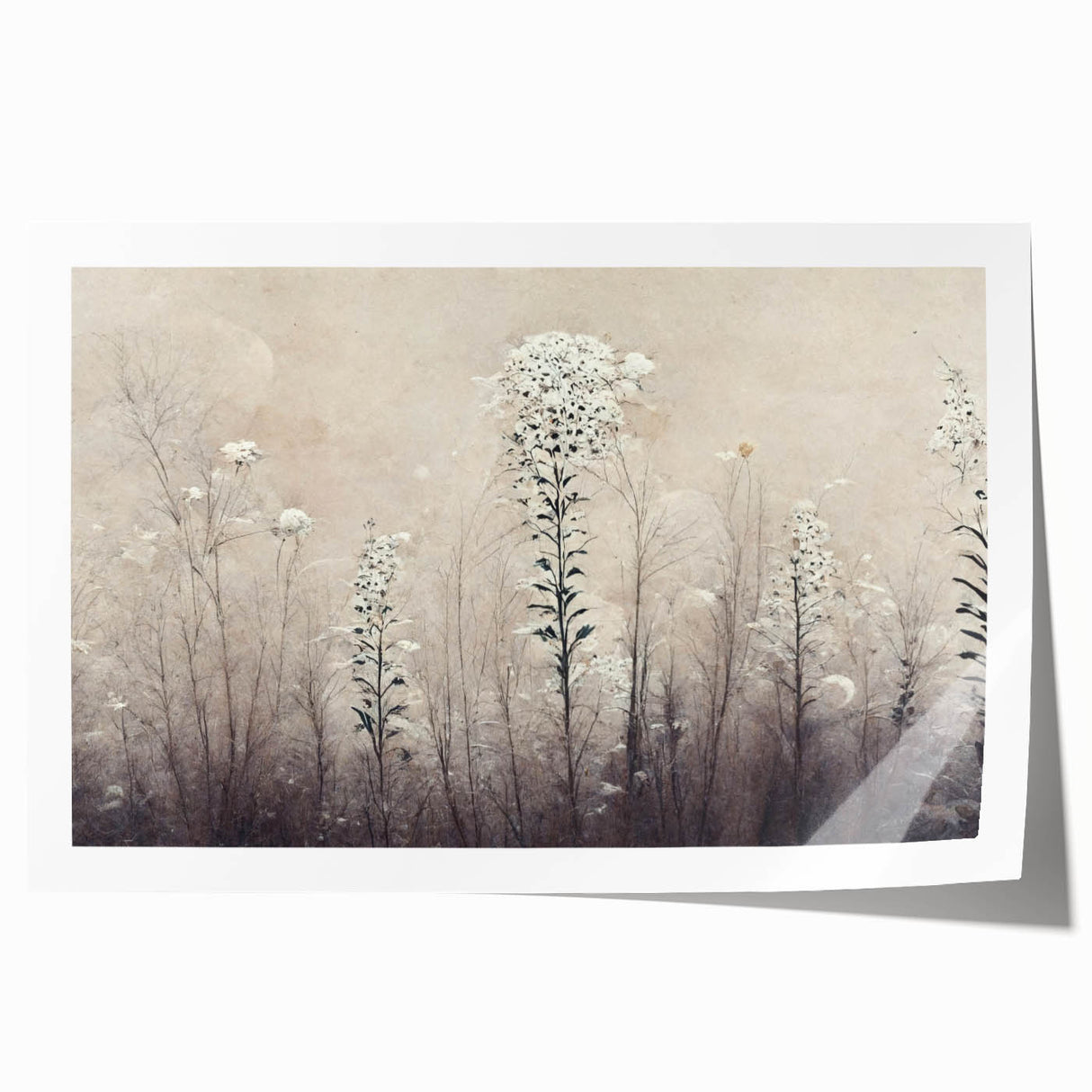 Elegant Botanical Wall Art – Large Canvas & Framed Print