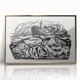 Expressionist Art - Steamship at Sea by Leo Gestel (ca. 1891–1941)