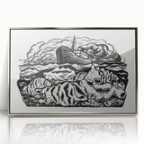 Expressionist Art - Steamship at Sea by Leo Gestel (ca. 1891–1941)