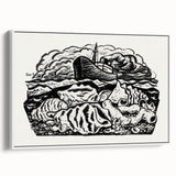 Expressionist Art - Steamship at Sea by Leo Gestel (ca. 1891–1941)