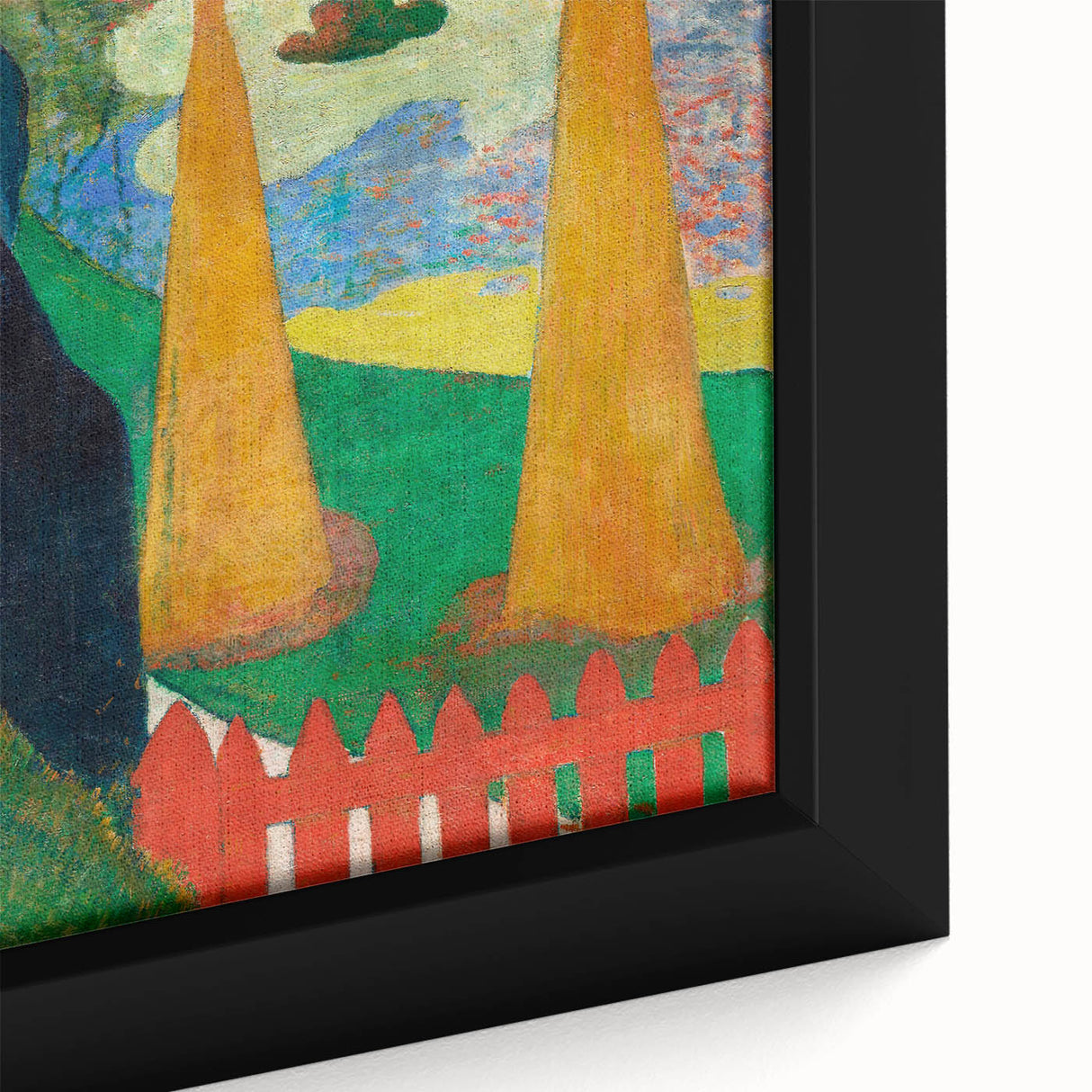 Vibrant Abstract Modern Wall Art - "Mistral" by Paul Gauguin Print