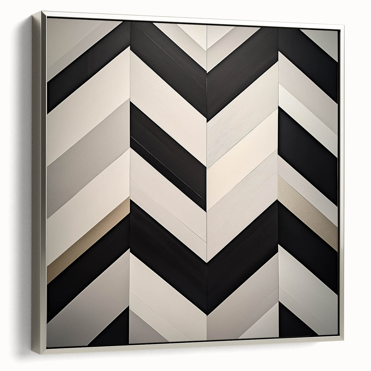 Modern Geometric Wall Art – Large Canvas & Framed Print