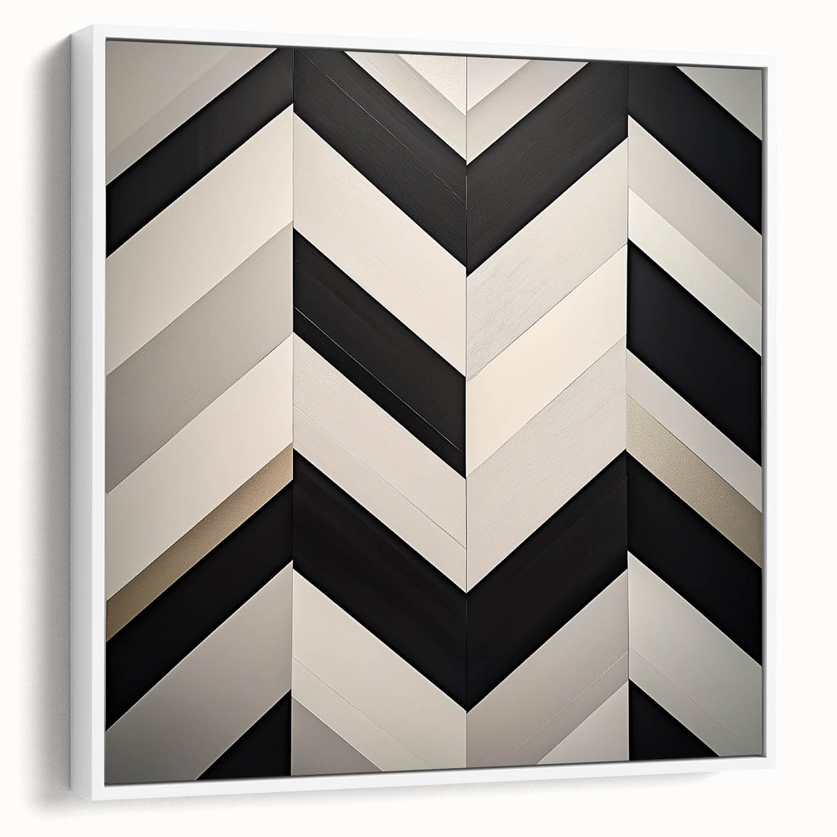 Modern Geometric Wall Art – Large Canvas & Framed Print