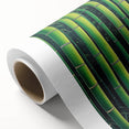 Abstract floral design on rolled canvas, showcasing vibrant colors and intricate patterns, ideal for home decor. Packaged securely in a sturdy cardboard tube for protection during shipping.