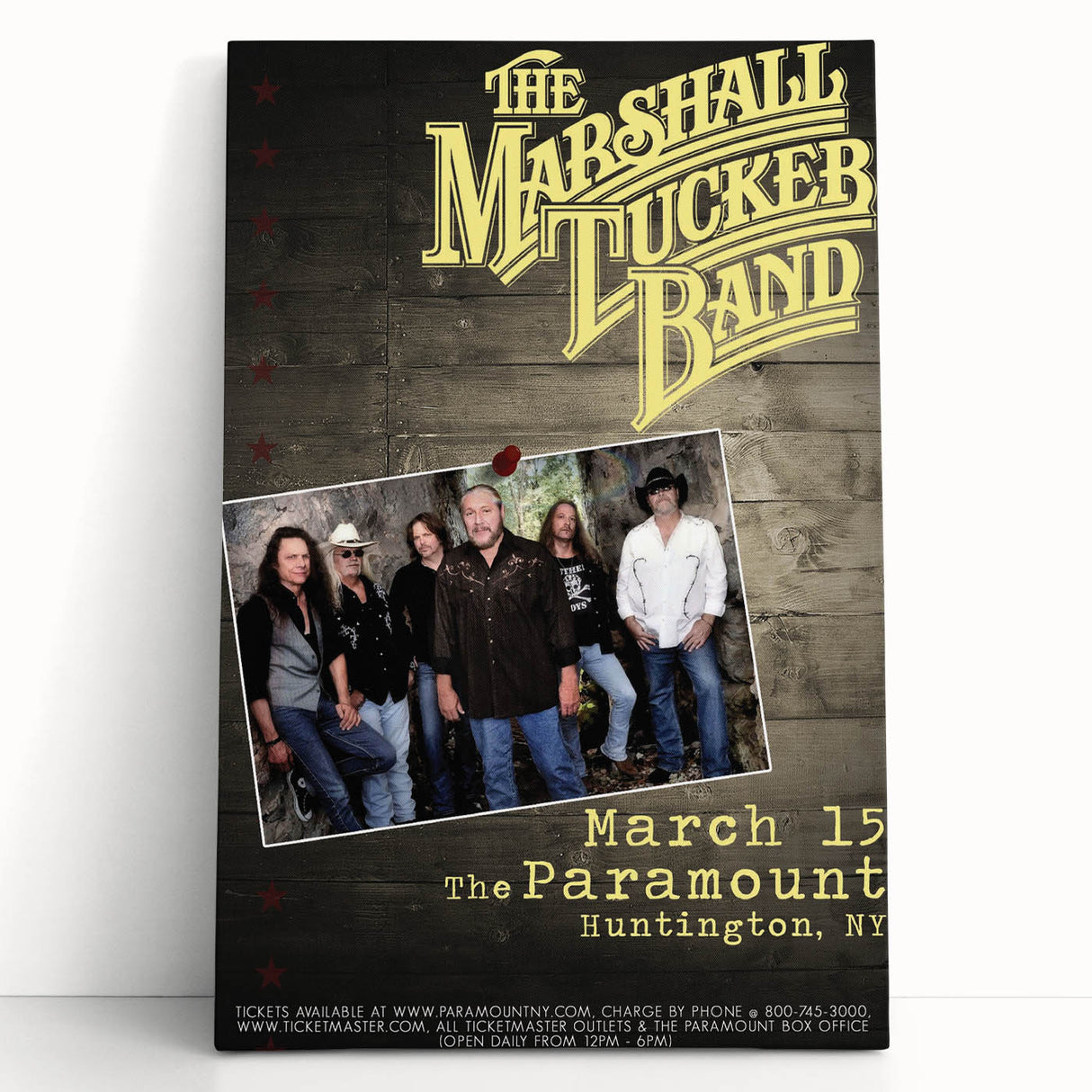 The Marshall Tucker Band Concert Poster – Vintage 2016 Art