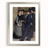 Impressionist Print - Leaving the Conservatory by Renoir Wall Art