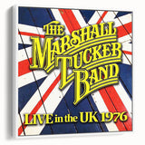 Marshall Tucker Band Live in the UK 1976 Poster - Retro Rock Art