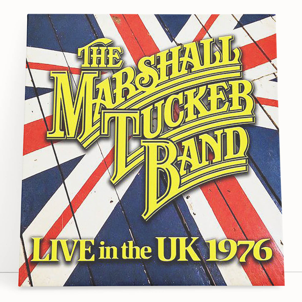 Marshall Tucker Band Live in the UK 1976 Poster - Retro Rock Art