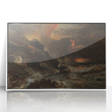 Romanticism Art - A Storm off the Normandy Coast by Eugène Isabey