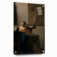 Baroque Woman Playing Lute Wall Art – Timeless Musical Grace