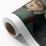 Impressionist Portrait - Louis Guillaume by Cézanne Wall Art Print