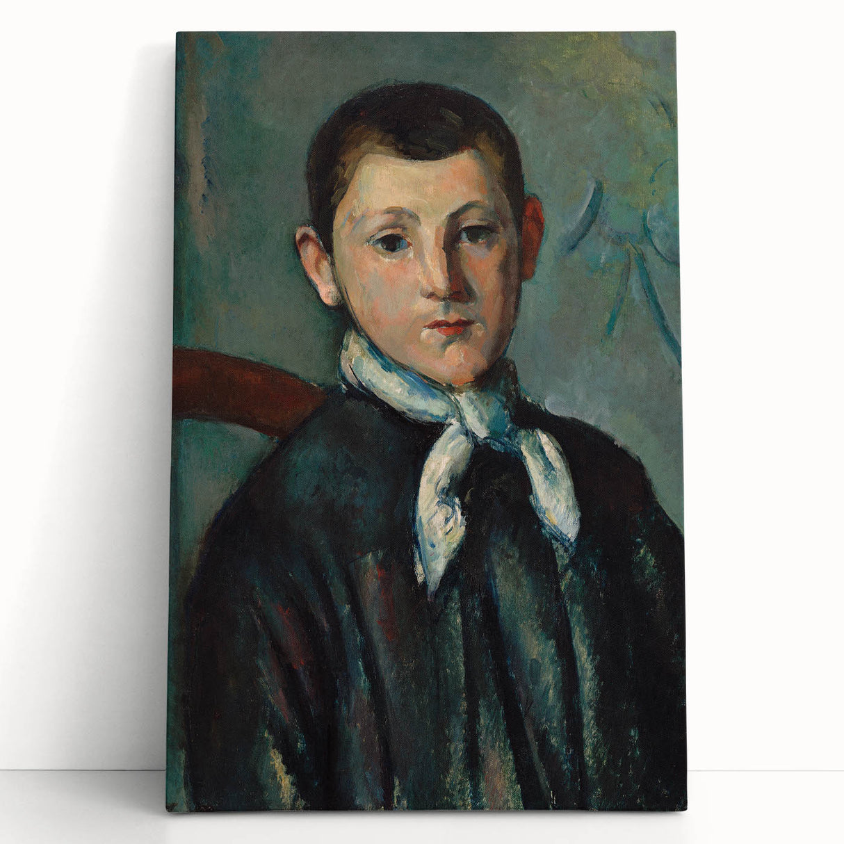 Impressionist Portrait - Louis Guillaume by Cézanne Wall Art Print