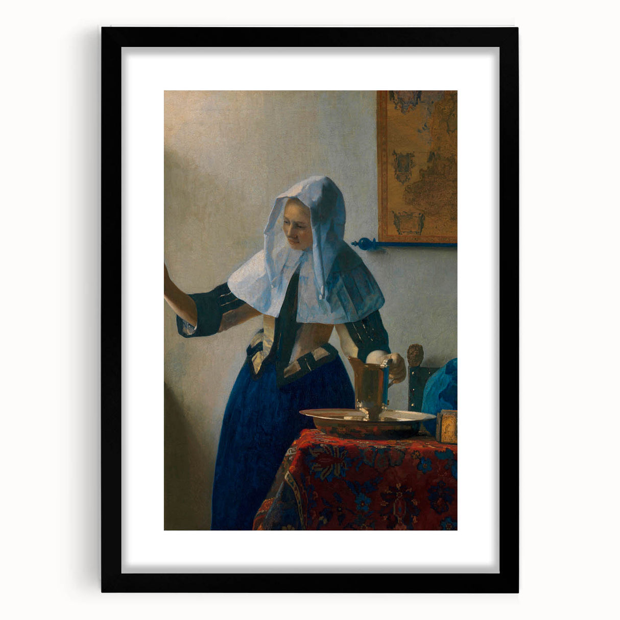 Baroque Woman at Window Wall Art – Graceful Domestic Scene