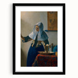 Baroque Woman at Window Wall Art – Graceful Domestic Scene