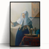 Baroque Woman at Window Wall Art – Graceful Domestic Scene