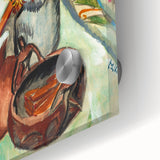 Expressionist Art: Still Life with Jug and African Bowl by Kirchner