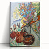 Expressionist Art: Still Life with Jug and African Bowl by Kirchner