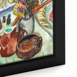 Expressionist Art: Still Life with Jug and African Bowl by Kirchner