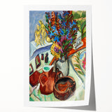 Expressionist Art: Still Life with Jug and African Bowl by Kirchner