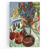 Expressionist Art: Still Life with Jug and African Bowl by Kirchner