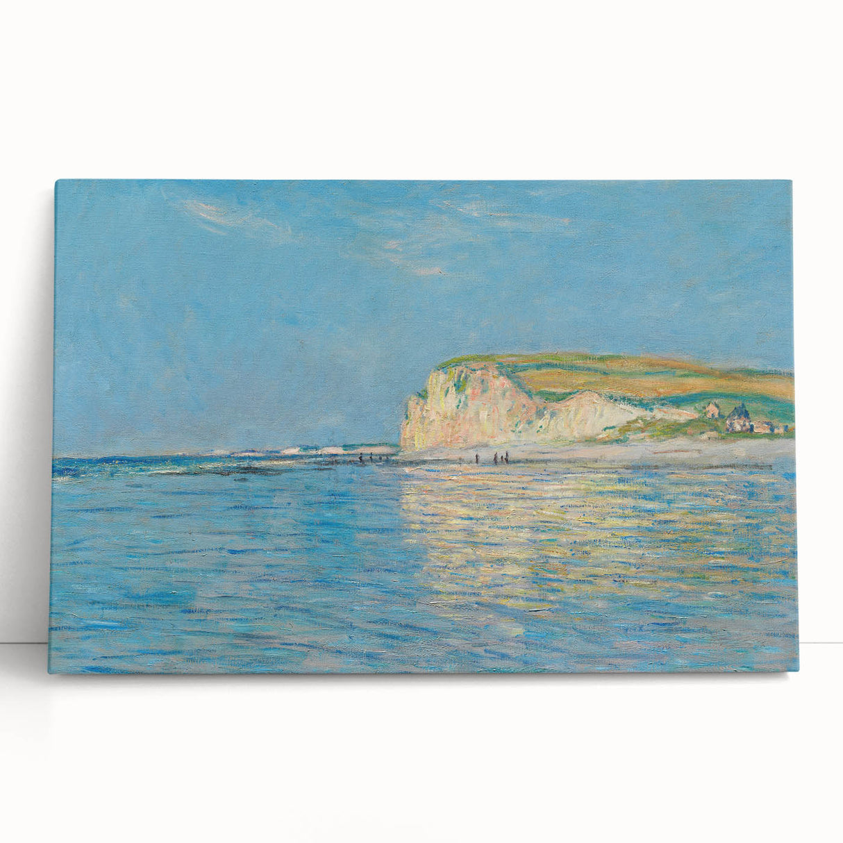 Impressionist Coastal Wall Art - Monet's Low Tide at Pourville Print