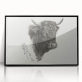 Animal Realism Art Print - Head of a Bull by Marie Rosalie Bonheur - Fine Detail Sketch