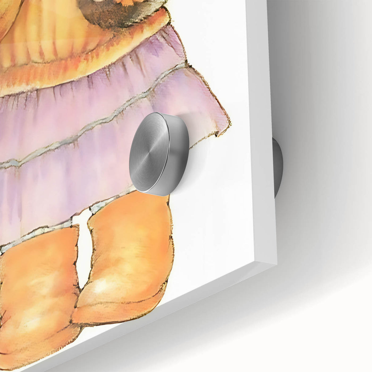 Vintage Girl and Bunny Wall Art - Nursery and Kids Room Print