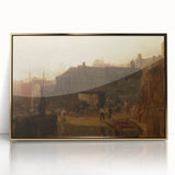 Romanticism Art: "Saltash with the Water Ferry" by J.M.W. Turner