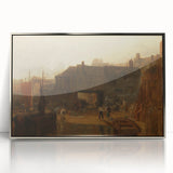 Romanticism Art: "Saltash with the Water Ferry" by J.M.W. Turner