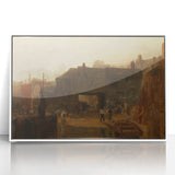 Romanticism Art: "Saltash with the Water Ferry" by J.M.W. Turner