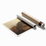 Romanticism Art: "Saltash with the Water Ferry" by J.M.W. Turner