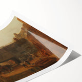 Romanticism Art: "Saltash with the Water Ferry" by J.M.W. Turner