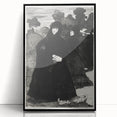 At the Prado II - Elegant Etching by Édouard Manet