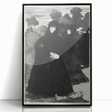 At the Prado II - Elegant Etching by Édouard Manet