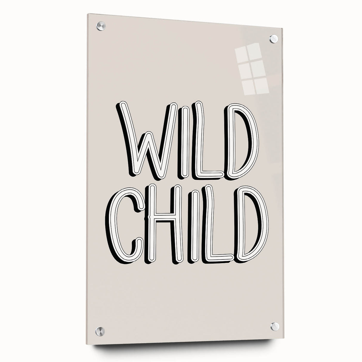 Wild Child Boys Room Wall Art – Kids Wall Art Prints for Playroom