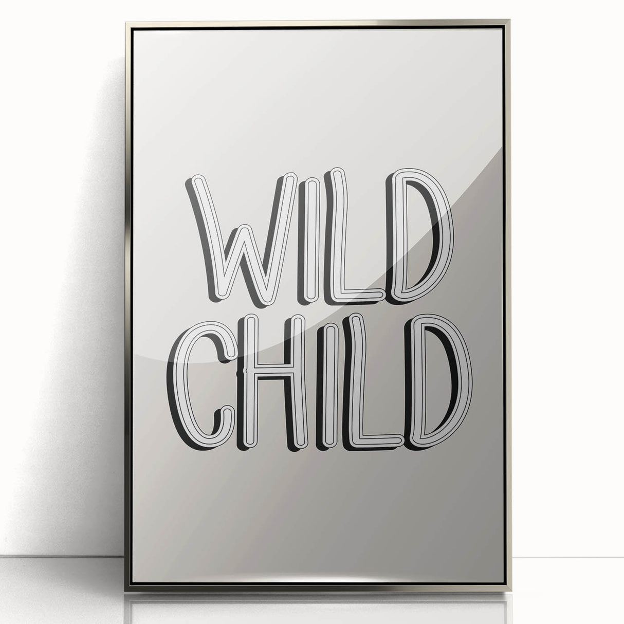 Wild Child Boys Room Wall Art – Kids Wall Art Prints for Playroom