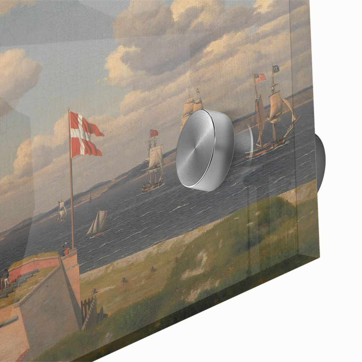 Realism Seascape Art - View from Kronborg by C.W. Eckersberg Print