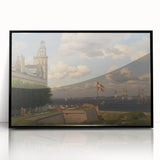 Realism Seascape Art - View from Kronborg by C.W. Eckersberg Print