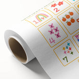 Counting to 10 Learning Wall Art - Kids Educational Number Poster