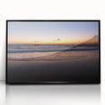 Large abstract wall art depicting a Yucatan scenery in muted earth tones on a framed acrylic.