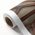 Art deco poster of Canterbury, New Zealand scenery in soft pastel colors on rolled canvas, suitable for nursery wall art.