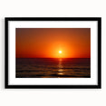 Extra large framed abstract art print featuring a colorful, textured depiction of Daytona scenery.