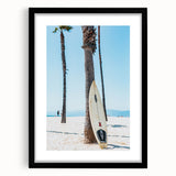 Extra large abstract art print with vibrant, colorful textures on a black framed canvas, ideal for living room decor.
