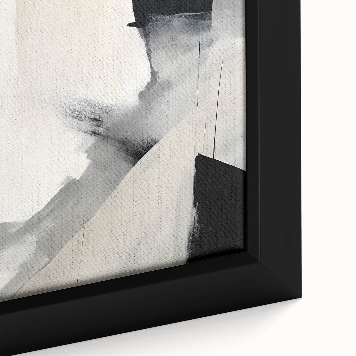 Framed Dining Room Prints - Modern Black & White Abstract Art